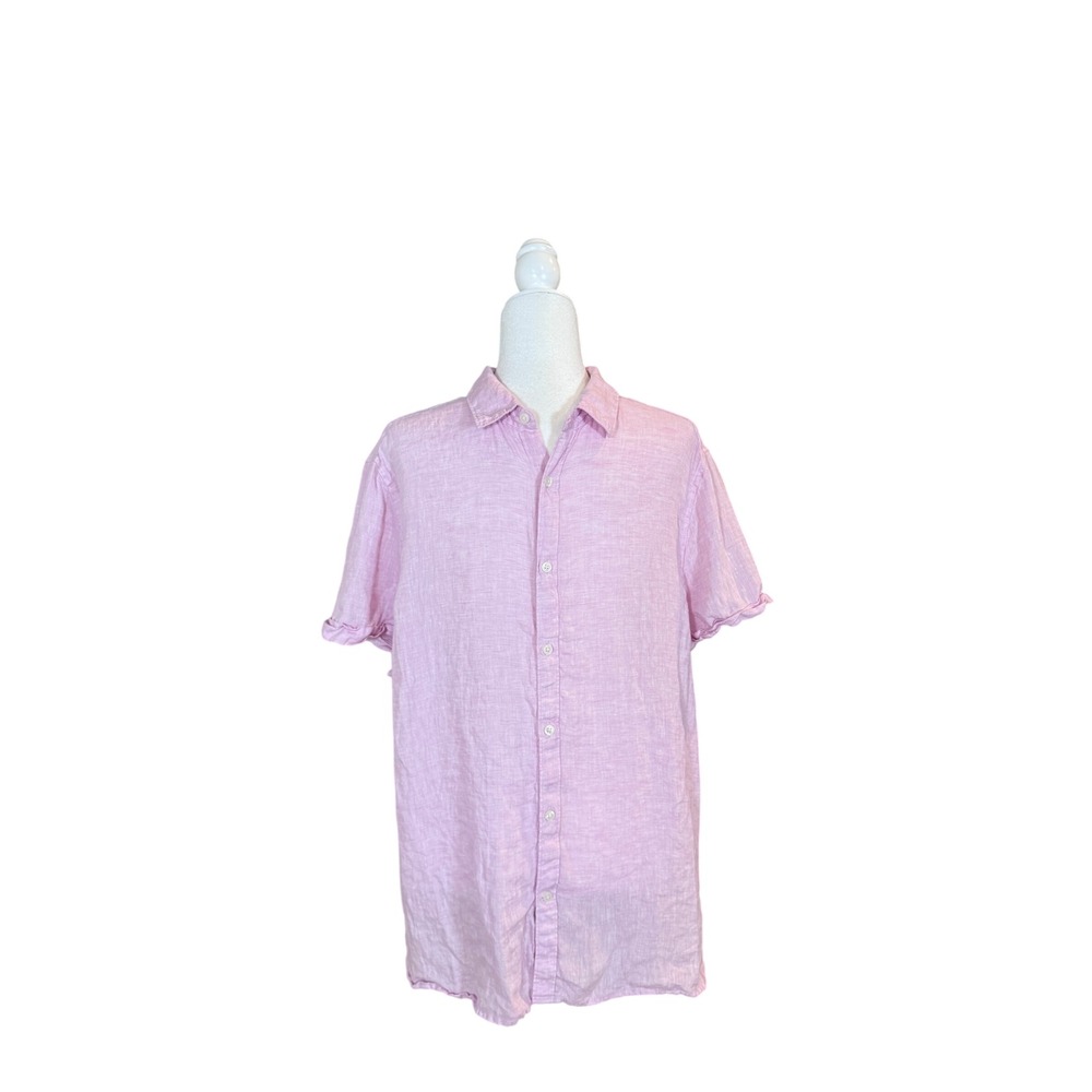 Perry‎ Ellis Button Down Shirt Pink